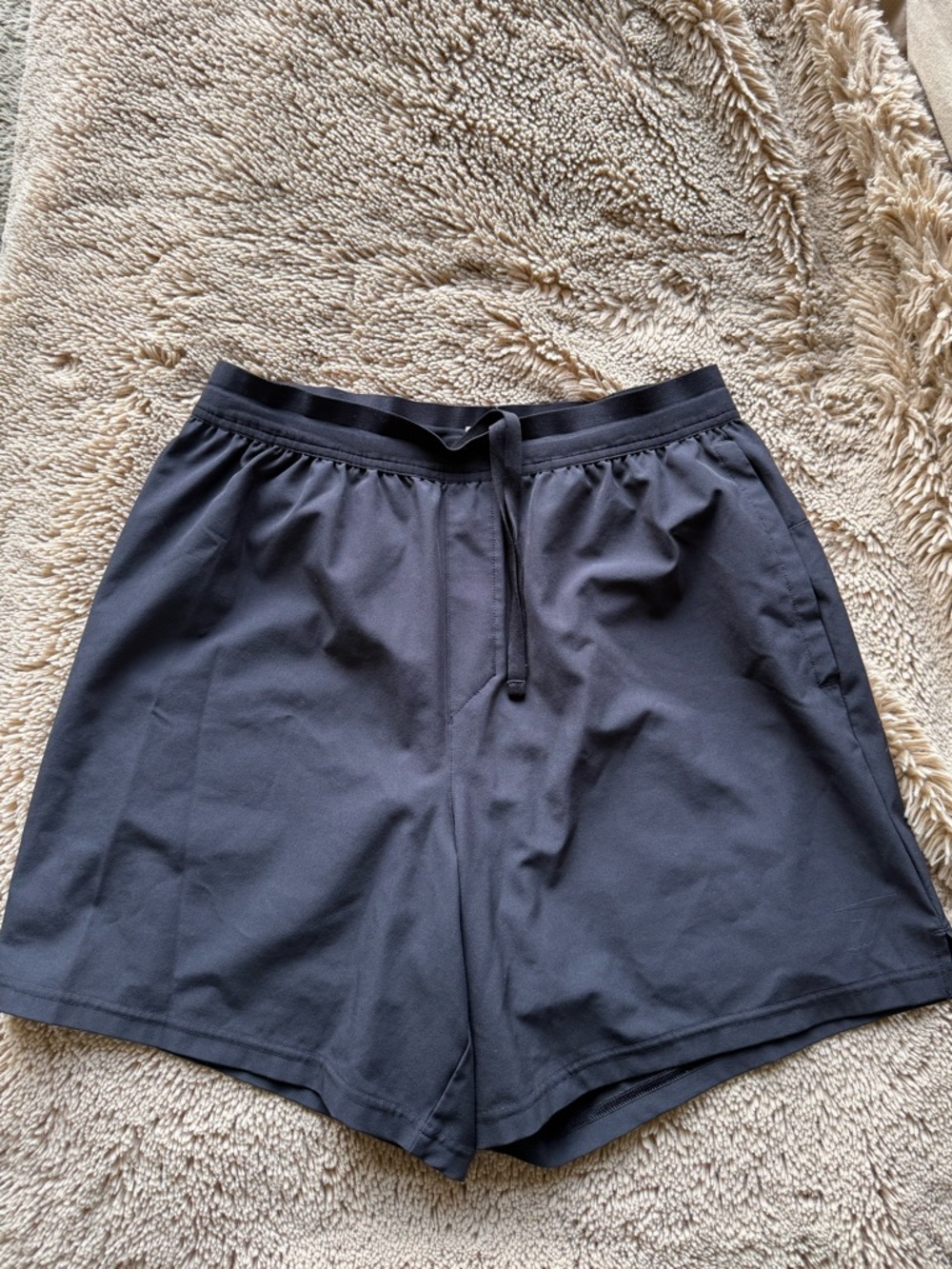 Gymshark Men's Charcoal Black Athletic Shorts
